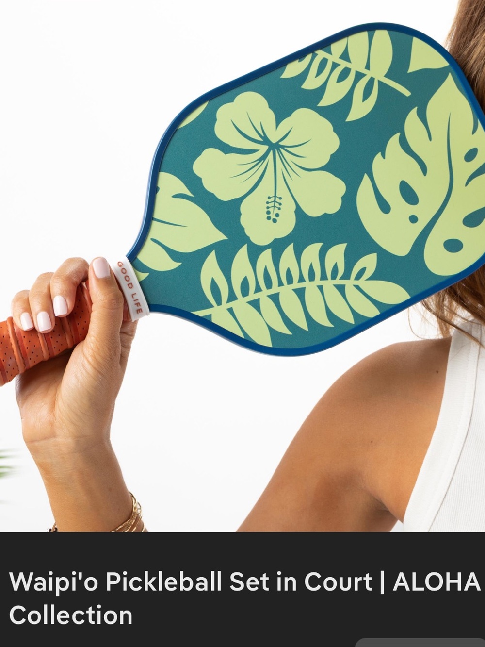 NEW Aloha Collection Waipi’o Pickleball Set Court - Picture 4 of 12